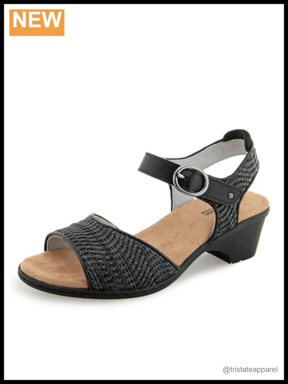 Women's Ankle Strap Wedge Sandal Memory Foam